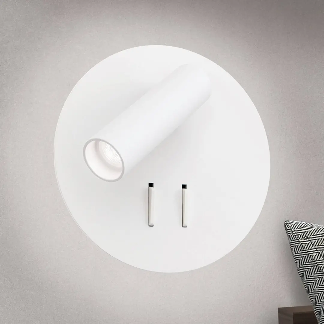 Orion LED-Wandleuchte Lenny mit 2 Lichtquellen, weiß