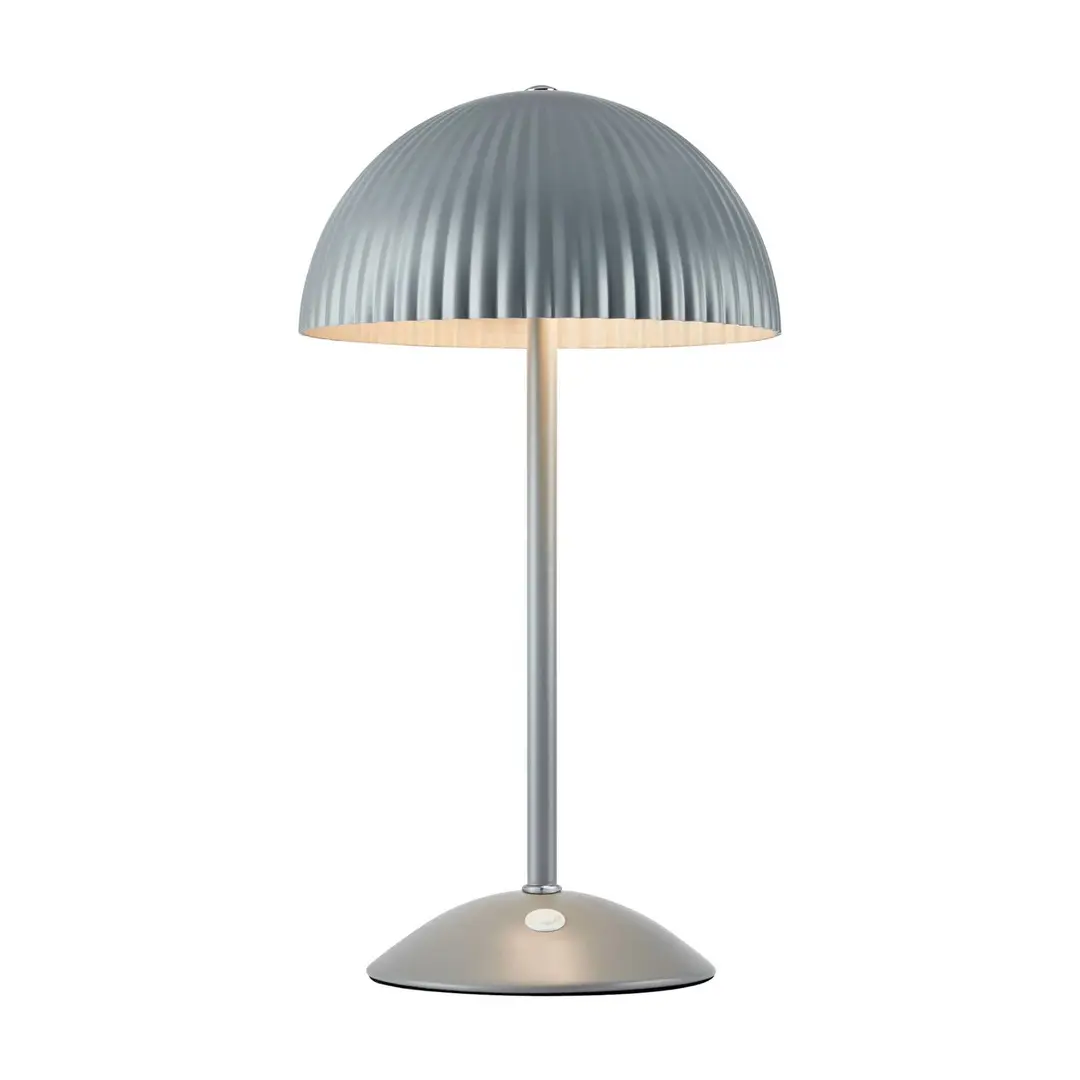 Markslöjd Tischleuchte Zin, grau, Eisen, Höhe 35,5 cm, G9