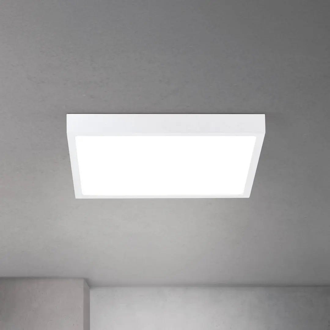 Orion LED-Deckenlampe Disc, weiß Länge 40 cm CCT Metall/Kunststoff