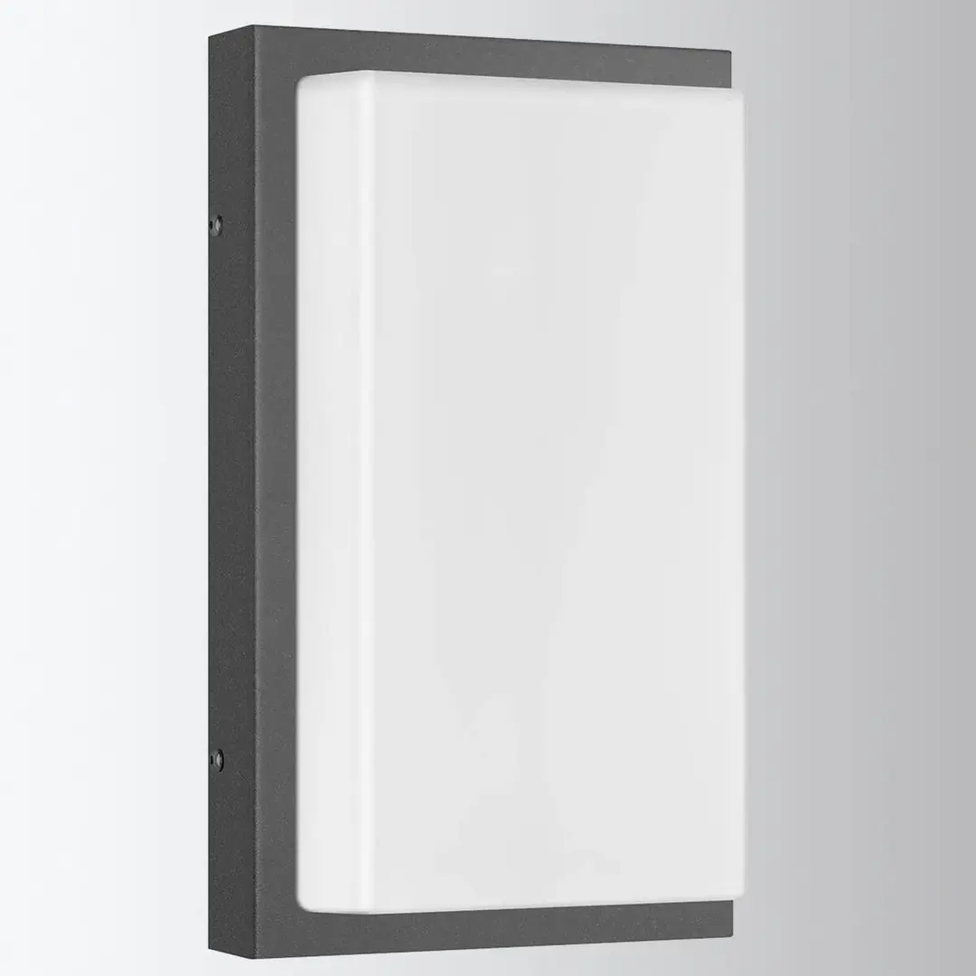 LCD Warmweiß leuchtende LED-Außenwandlampe Babett
