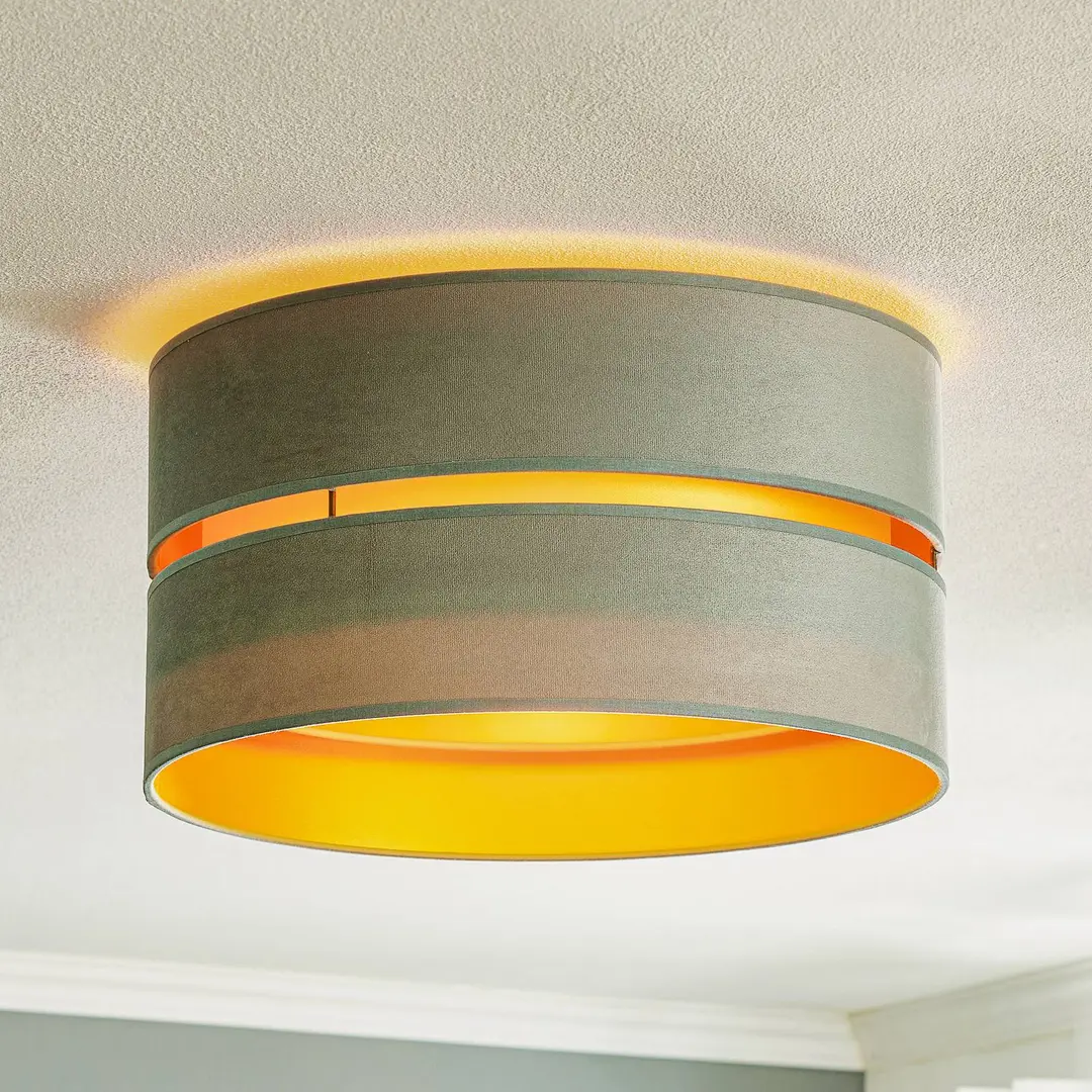 Duolla Deckenlampe Golden Duo Ø 40cm mintgrün/gold