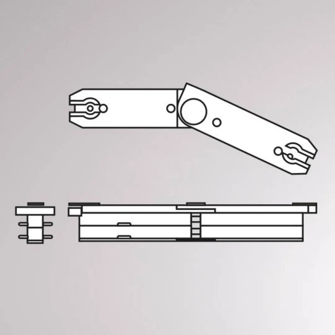 Molto Luce Flexverbinder für Volare 2-Phasen-Schiene, 70-150°