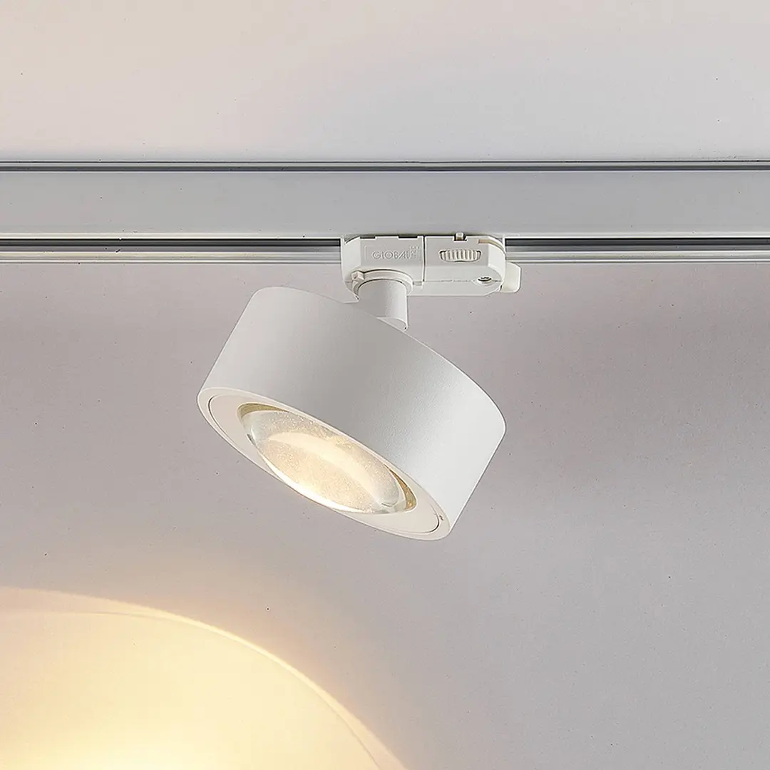 Molto Luce LED-3-Phasen-Schienenstrahler Mag, weiß, 827