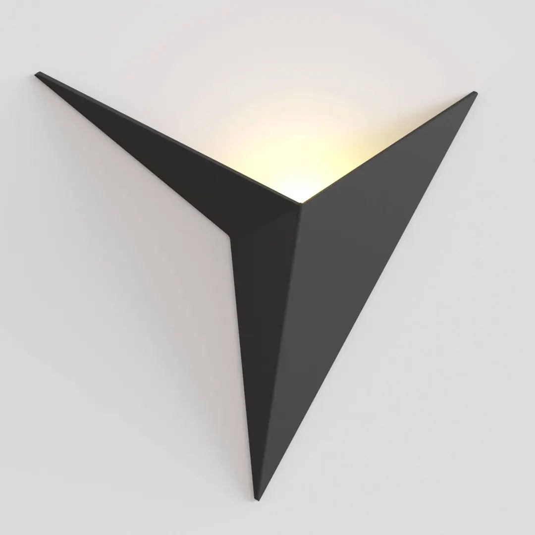 Maytoni LED-Wandleuchte Trame schwarz