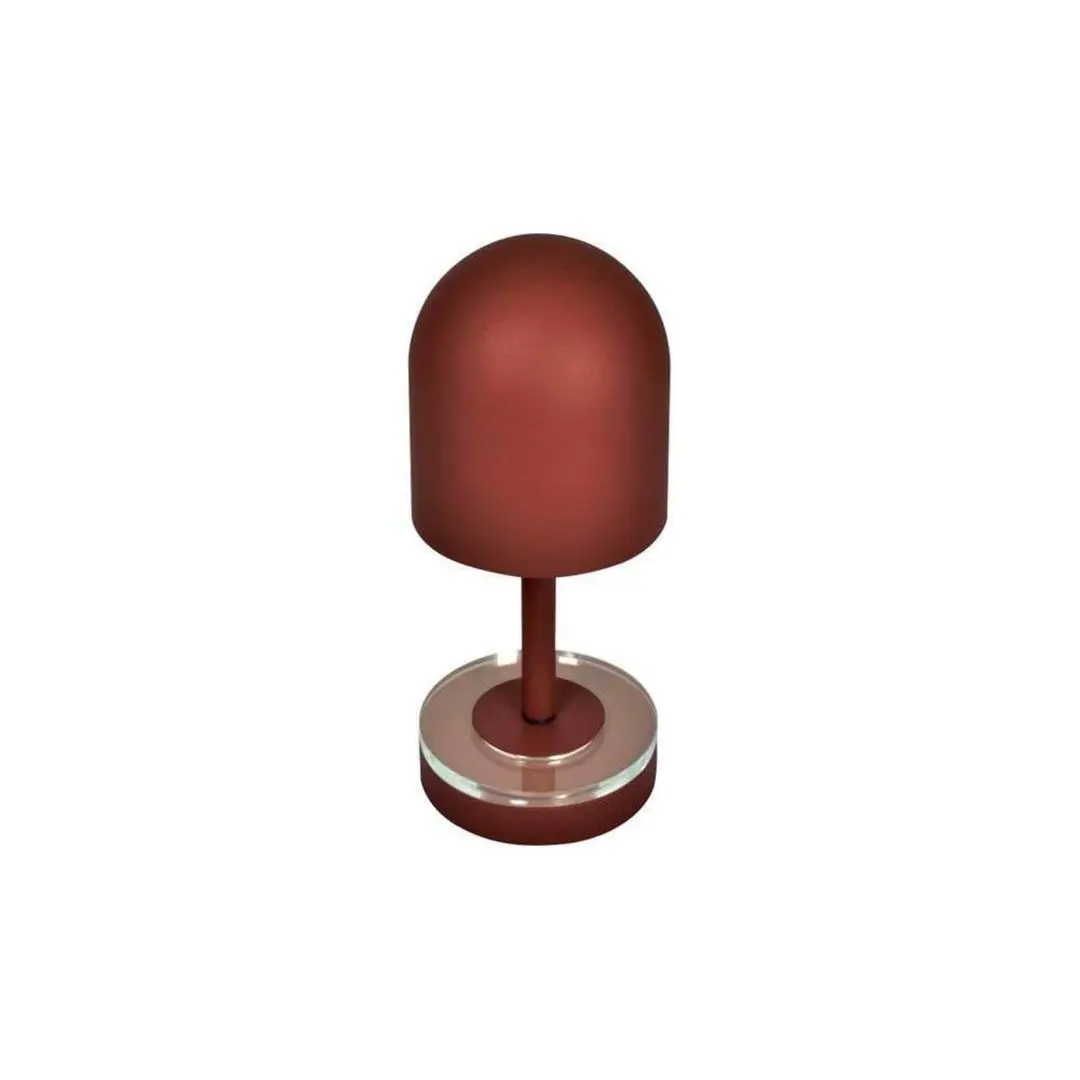 AYTM Akkulampe Luceo, braun, Metall, 24 cm, dimmbar, IP44