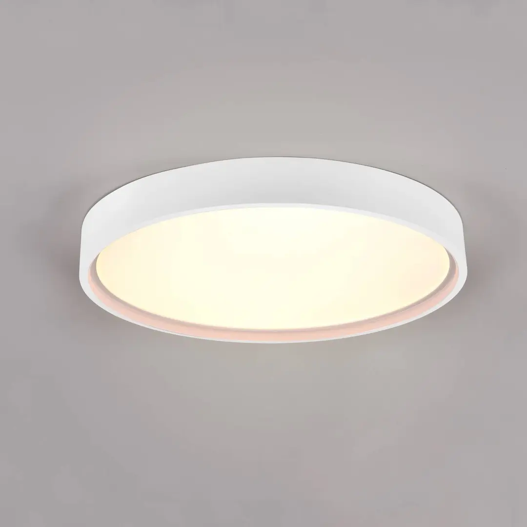 Trio Lighting LED-Deckenleuchte Doha, CCT, weiß matt