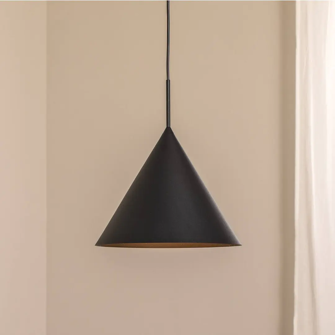 Eko-Light Hängeleuchte Capital, schwarz, 1-flammig, Ø 32 cm, GX53
