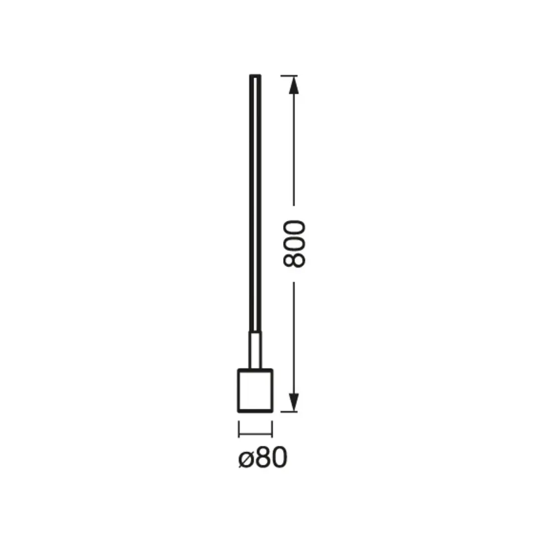 OSRAM SMART+ WiFi LED-Stehlampe CORNER SLIM, schwarz RGB CCT