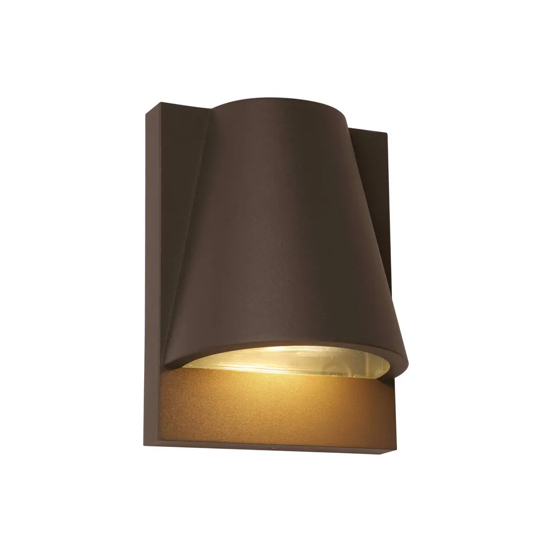 Viokef Außenwandlampe Lorka, schwarz