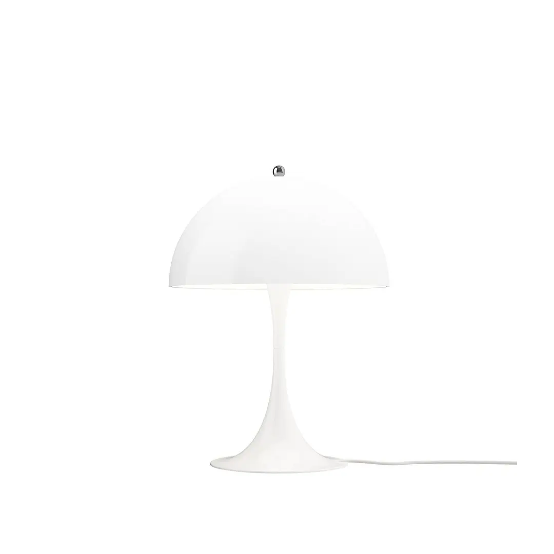 Louis Poulsen Tischlampe Panthella 320, weiß, Ø 32 cm, E14