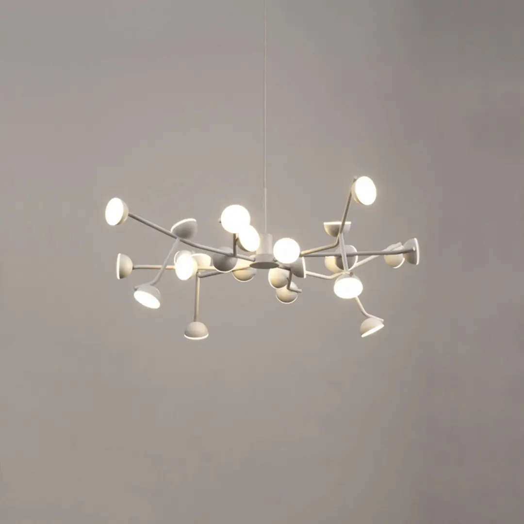 Mantra Iluminación LED-Hängeleuchte Adn, runde Form 24-fl.