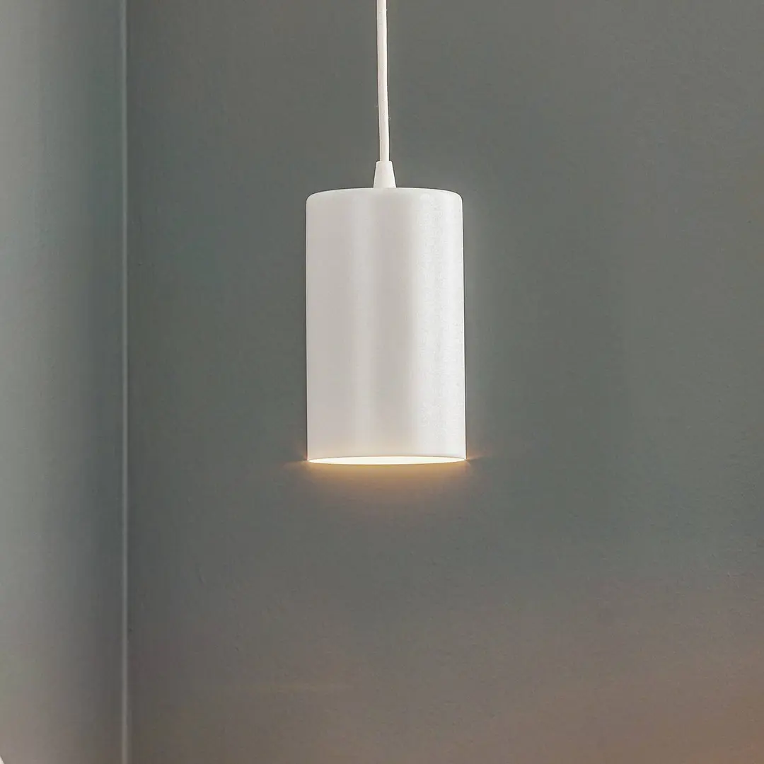TEMAR LIGHTING Pendellampe ZW Tube 170, 1fl, weiß