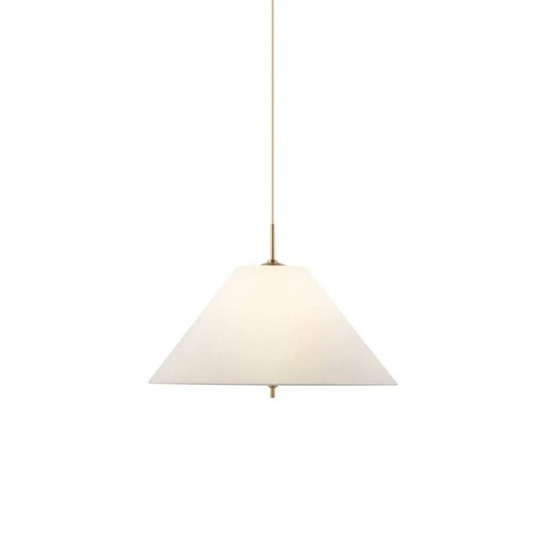 Globen Lighting Hängeleuchte IRIS, creme, Ø 50 cm