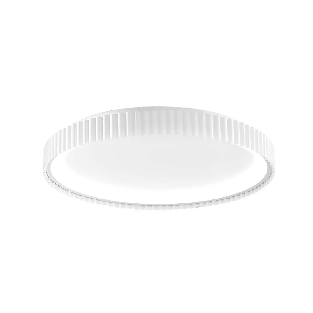 Luce Ambiente Design LED-Deckenlampe Niike, weiß, Ø 50 cm, Metall, CCT