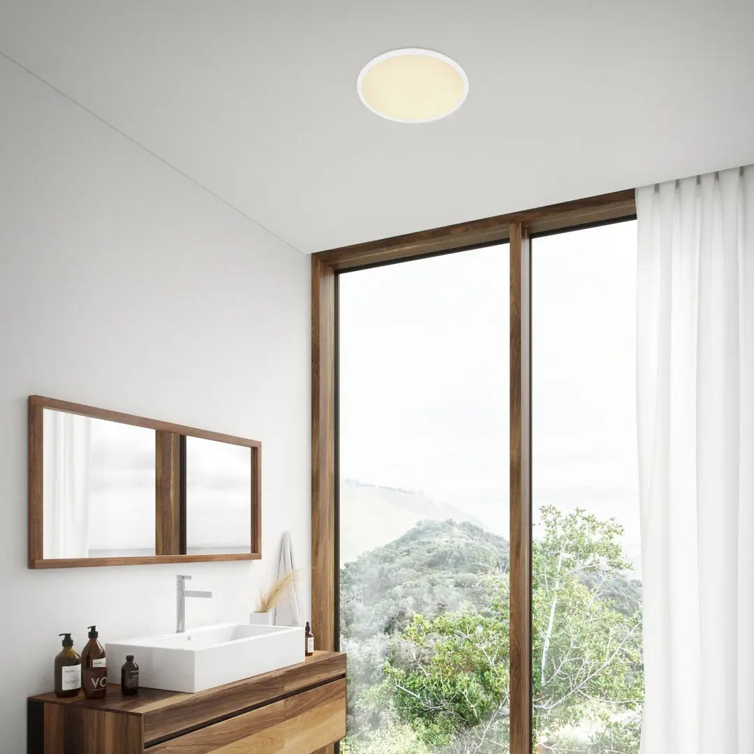 Nordlux LED-Deckenleuchte Oja 60 IP20 2.700K Step-dim weiß