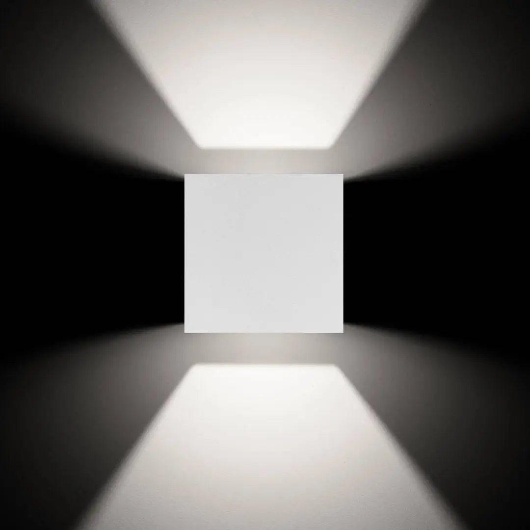 LCD LED-Außenwandleuchte 5081 up/down weiß