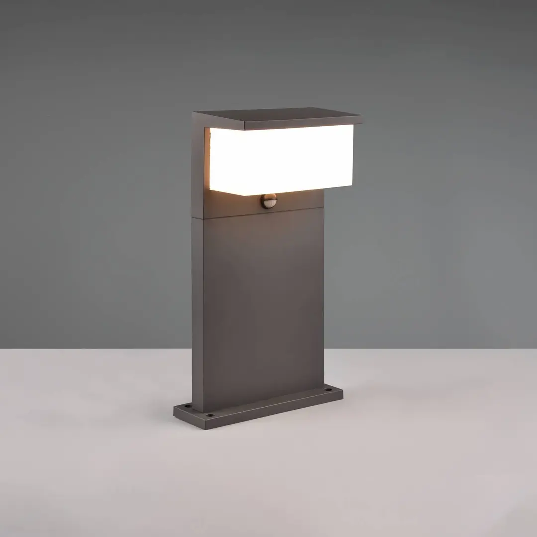 Trio Lighting LED-Sockelleuchte Nestos mit Bewegungssensor, IP54