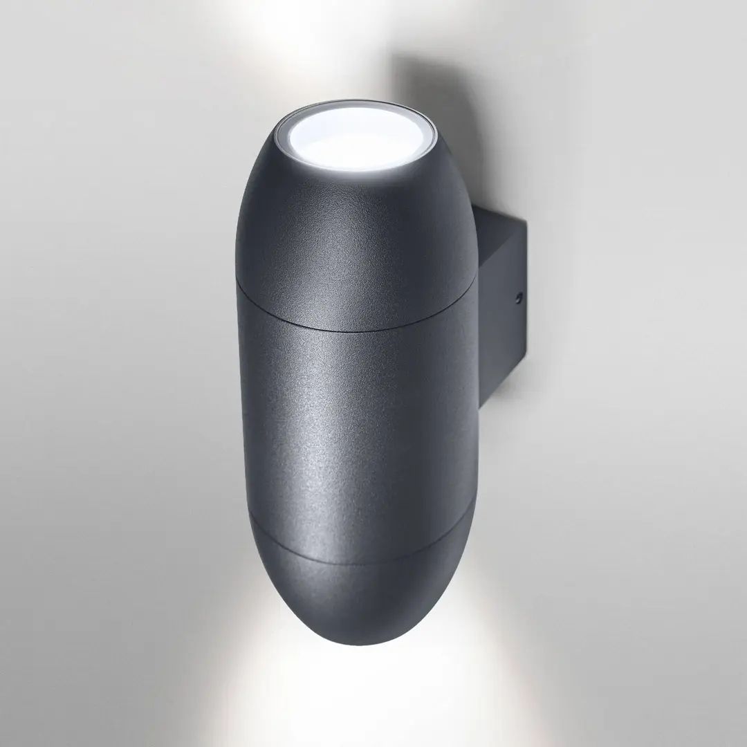 OSRAM Außenwandlampe ENDURA CLASSIC CANNON anthrazit up/down