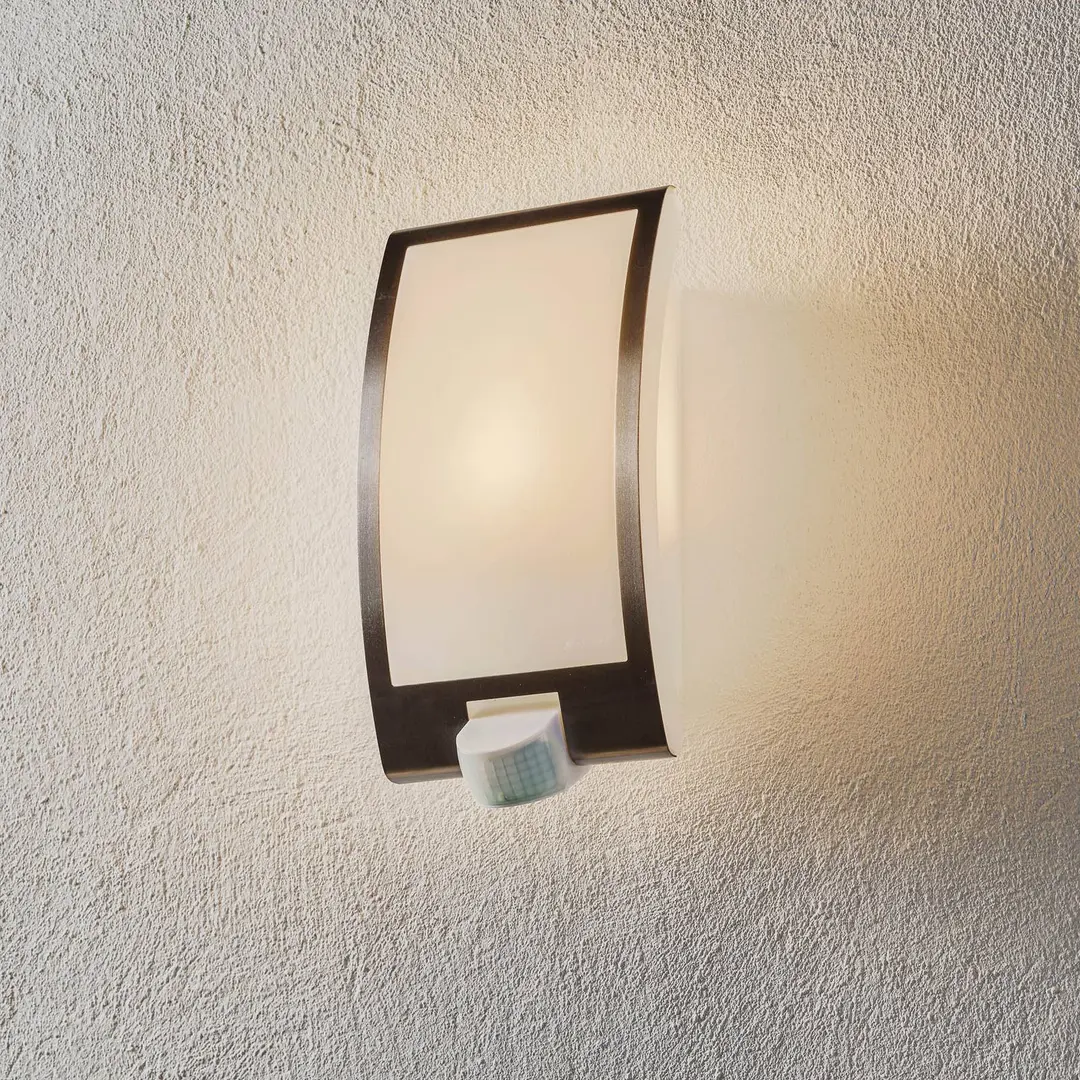 STEINEL L 22 S Außenwandlampe, Sensor, Edelstahl