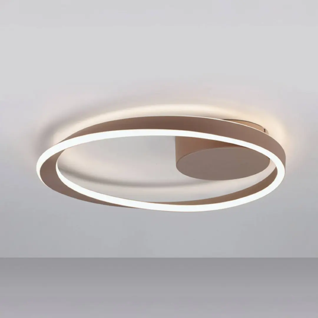 EGLO LED-Deckenlampe CAMEROTA, bronze, Ø 41 cm Fernbedienung