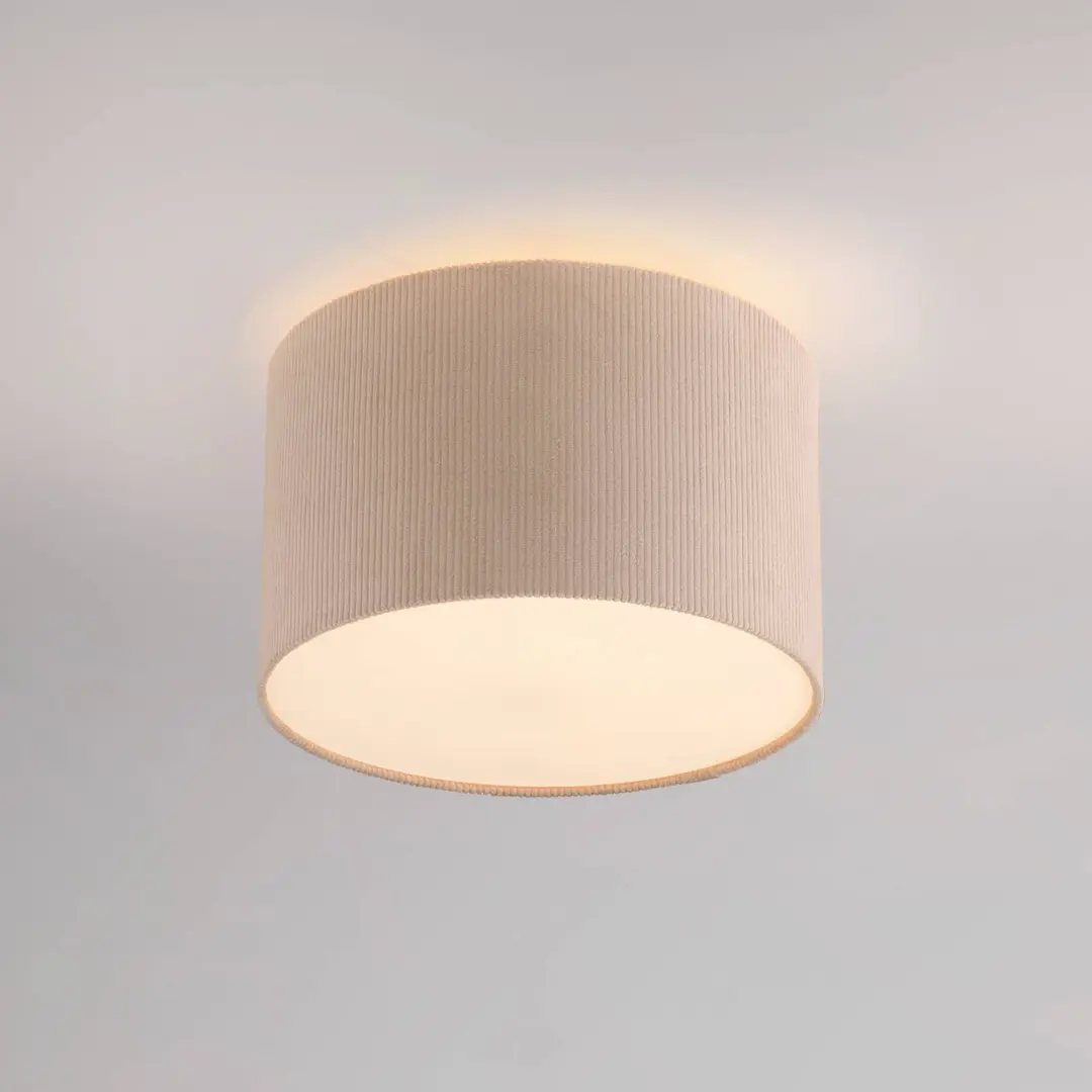 JUST LIGHT. GmbH JUST LIGHT. Deckenleuchte Duro, Textil, beige