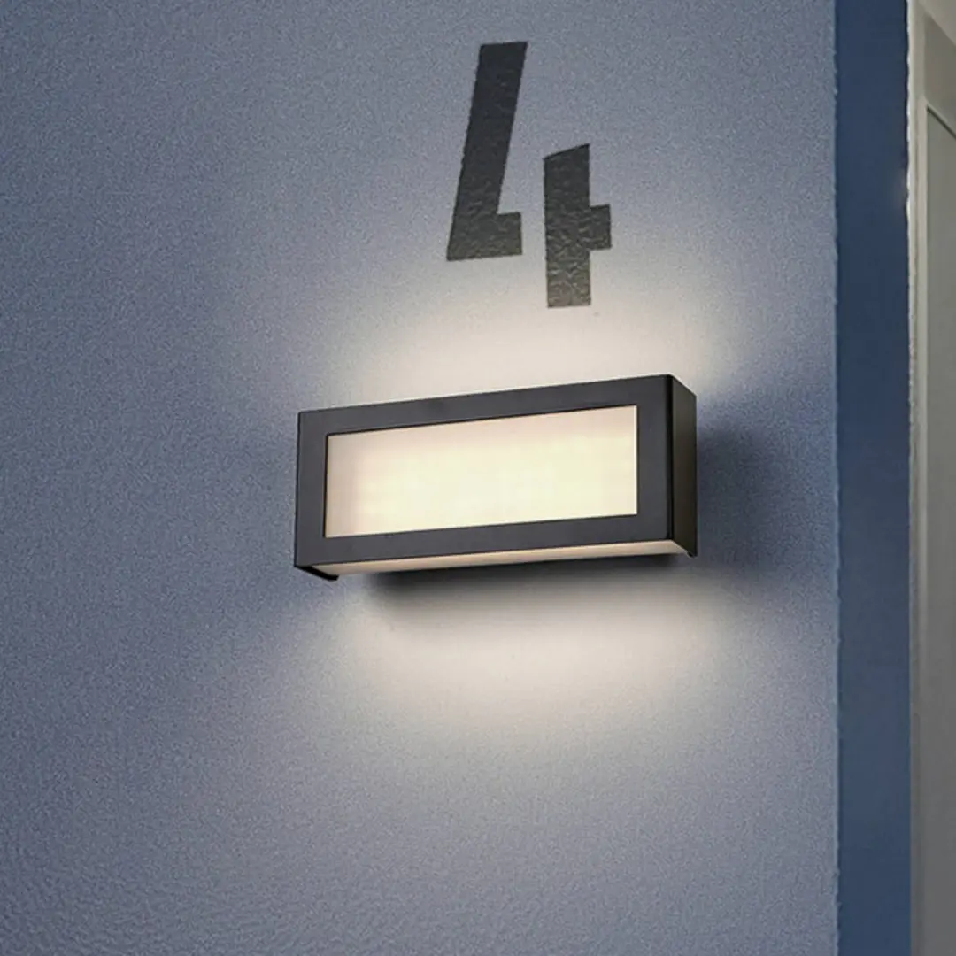 OSRAM LED-Außenwandlampe ENDURA STYLE NOVA, dunkelgrau, IP54