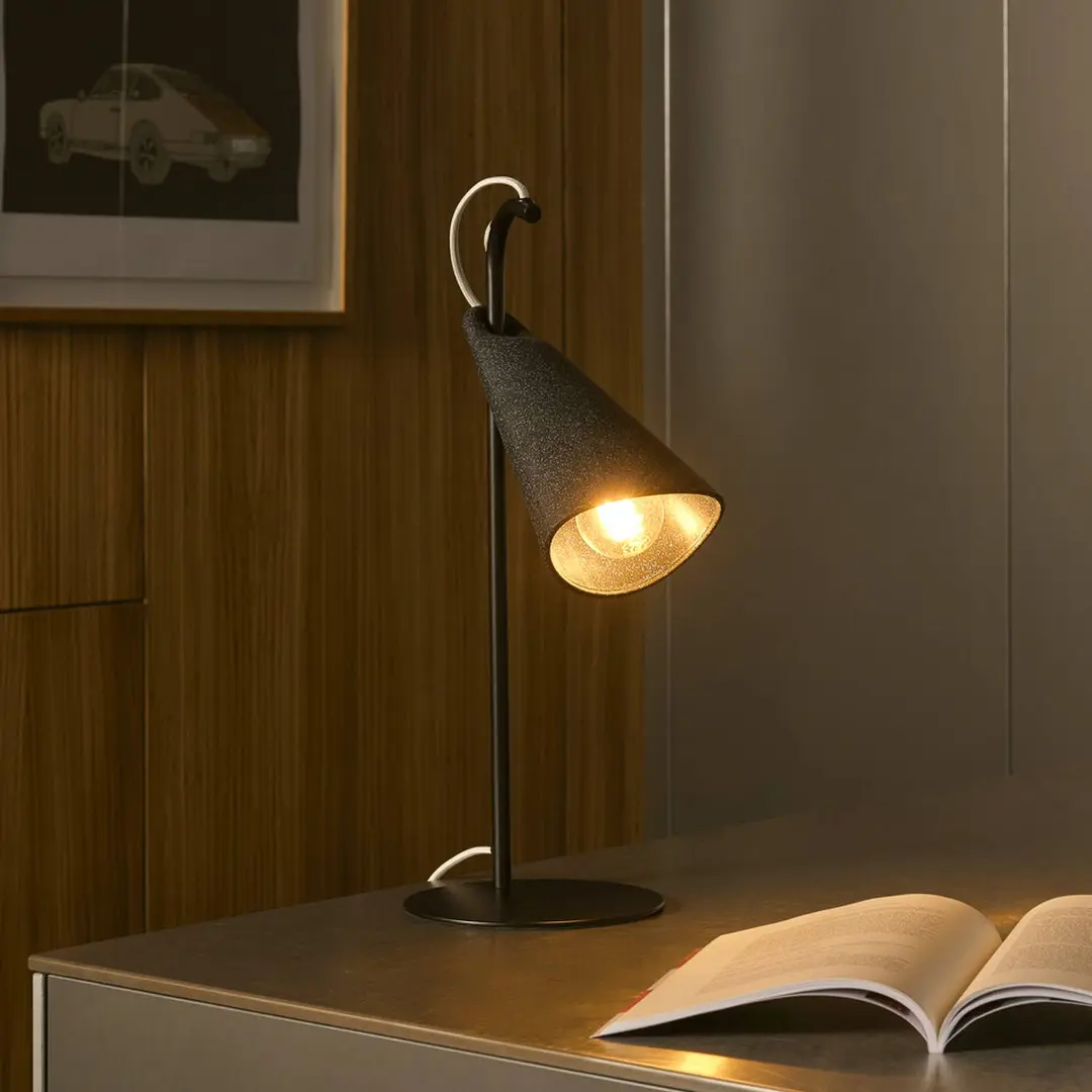 OSRAM Tischleuchte Decor Bell, Stahl, E27, Höhe 50 cm