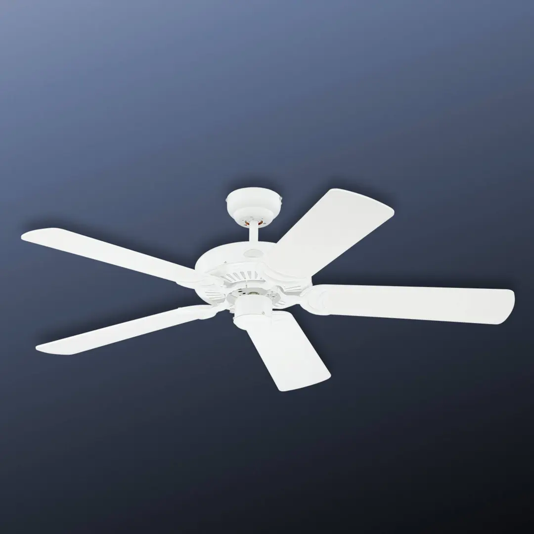Westinghouse Deckenventilator Monarch, weiß, leise, Stahl