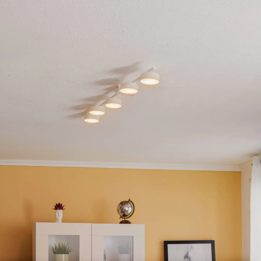 Nowodvorski Lighting Deckenleuchte Pills V, weiß, fünfflammig