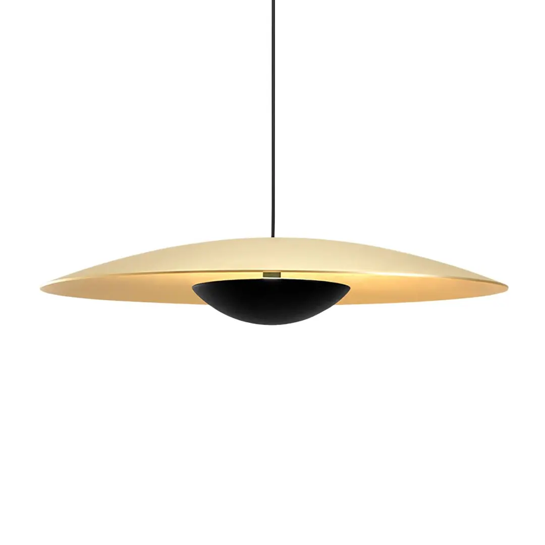 MARSET Ginger LED-Pendelleuchte, Triac Ø32cm messing