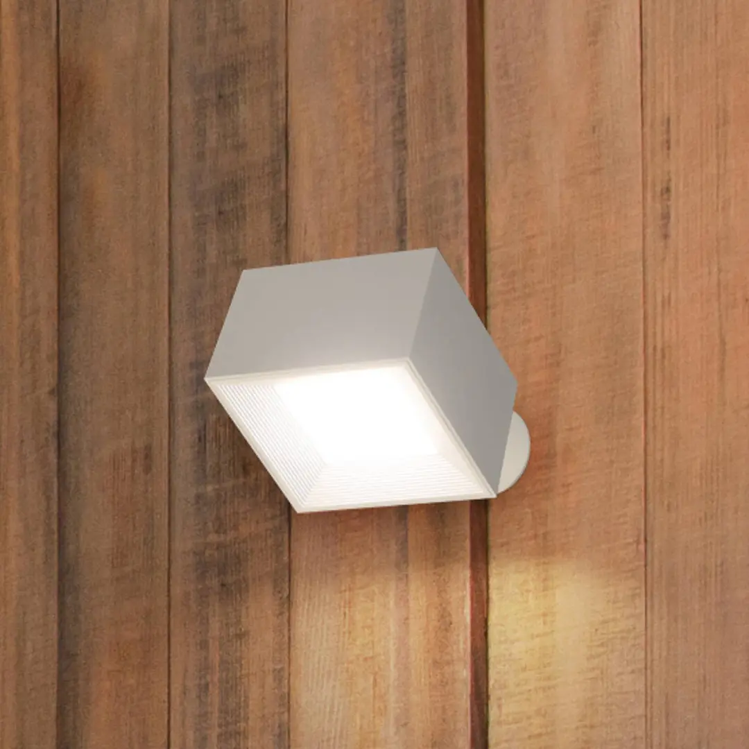 FH Lighting LED-Akkuwandspot Magnetic, weiß, würfelförmig, dimmbar, CCT