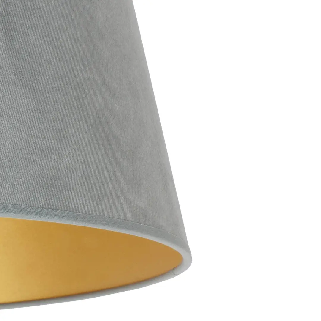 Duolla Lampenschirm Cone Höhe 22,5 cm, mintgrün/gold