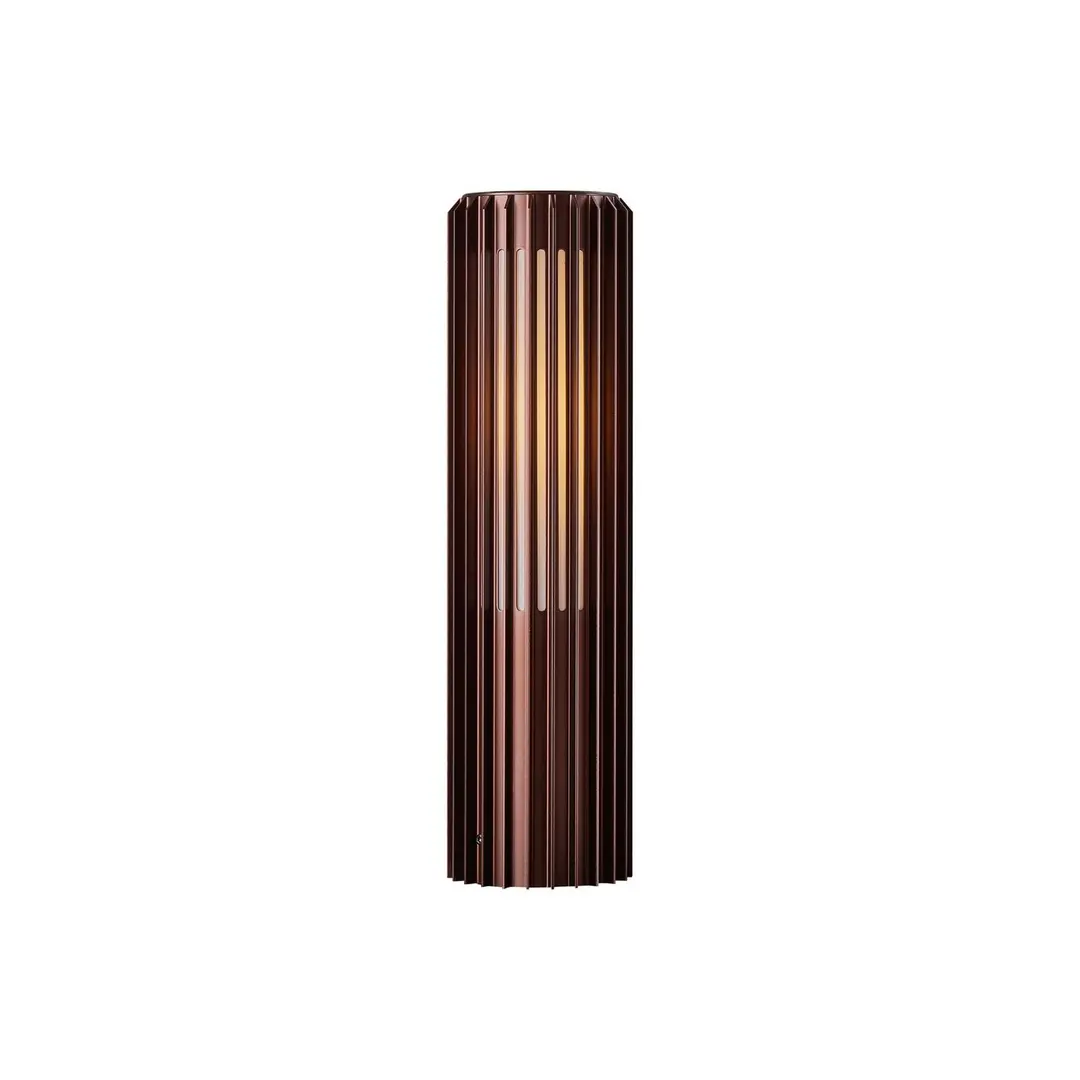 Nordlux Sockelleuchte Aludra 45 Seaside, Aluminium, braun metallic
