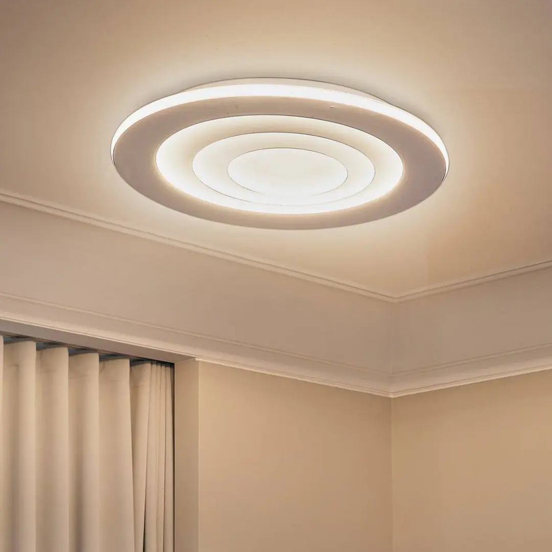 OSRAM LED-Deckenlampe ORBIS SPIRAL ROUND, Ø 69 cm, weiß 63 W