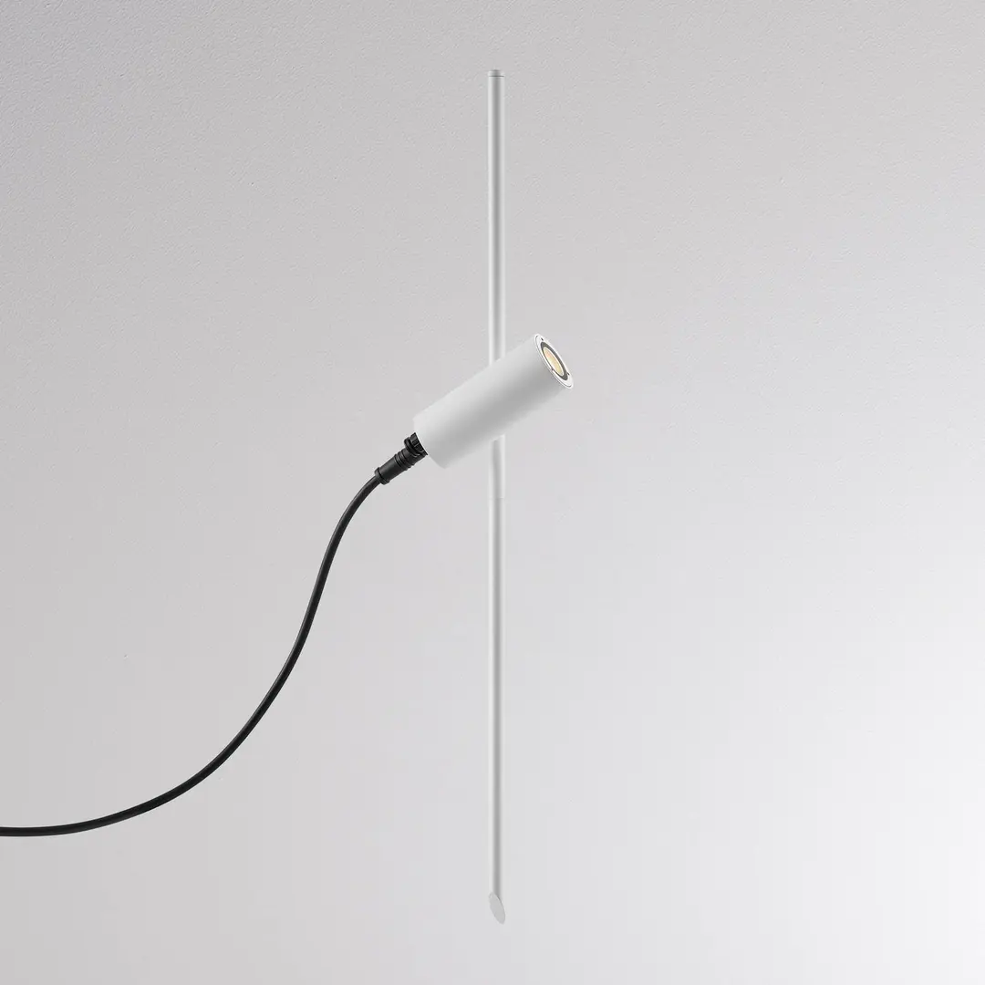 Molto Luce LED-Erdspießleuchte Set CHOPA II, weiß, CCT, IP65, Metall
