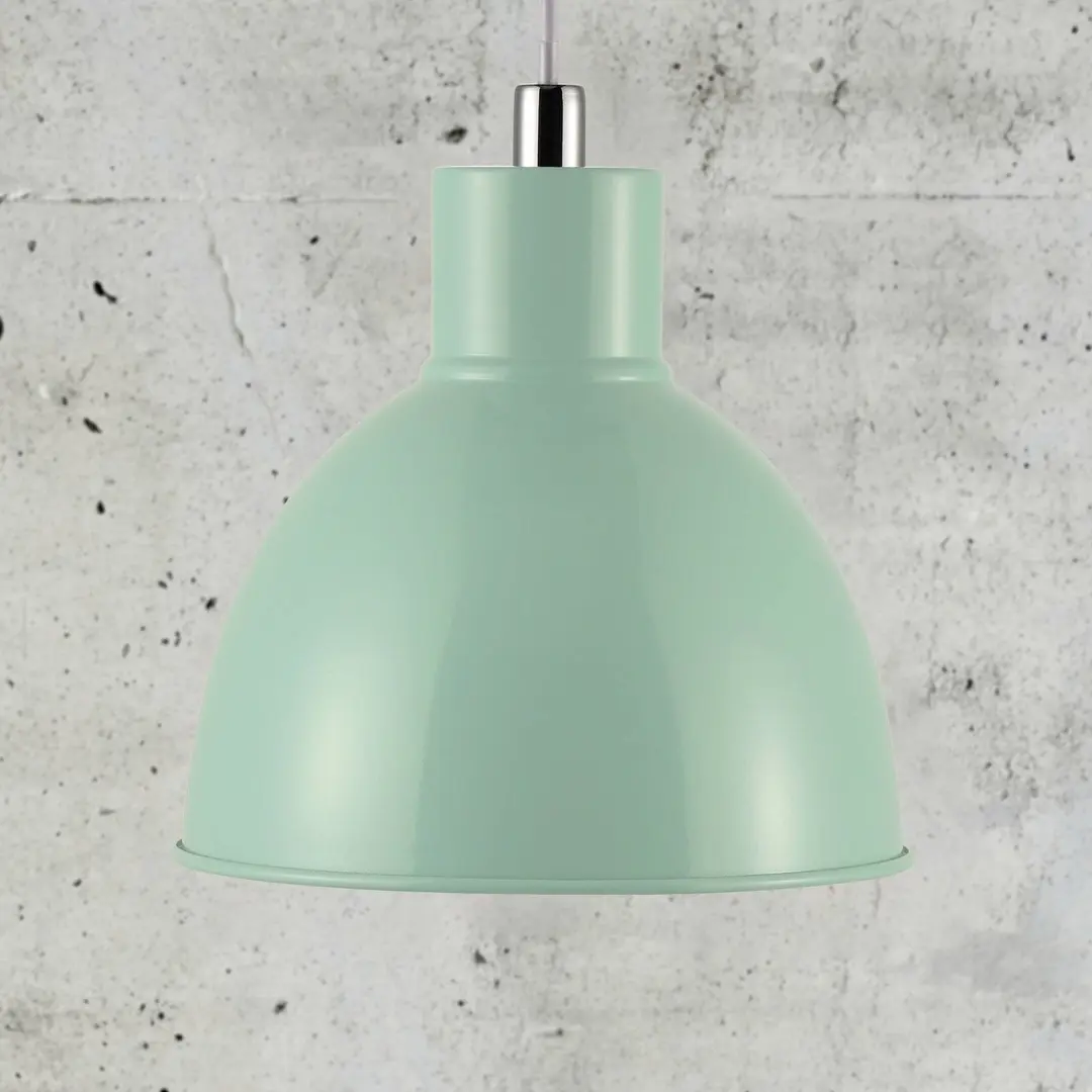 Nordlux Hängeleuchte Pop mit Metallschirm, grün