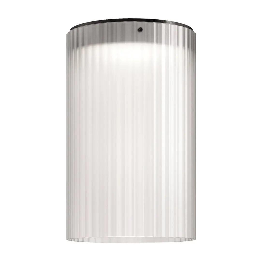kdln LED-Deckenleuchte Giass, weiß, Ø 30 cm