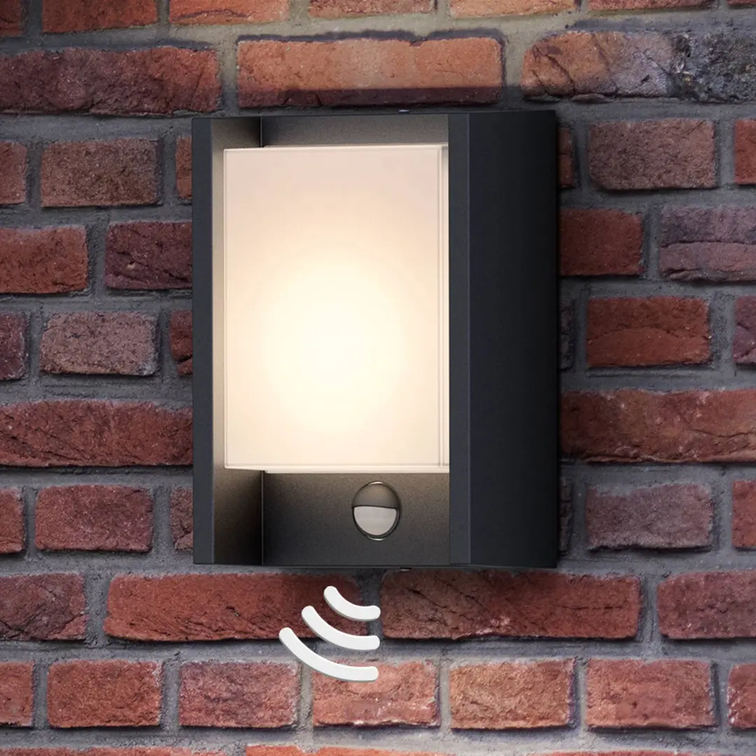 Philips LED-Außenwandlampe Arbour Sensor 1fl. 2.700 K