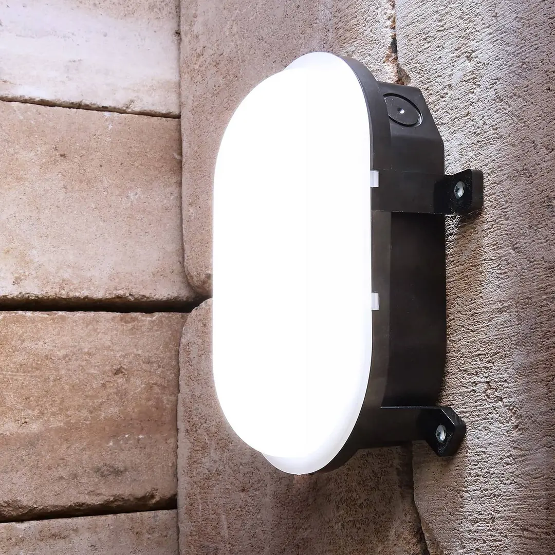 Deko-Light LED-Feuchtraumleuchte Sotano, schwarz, DIP-Schalter