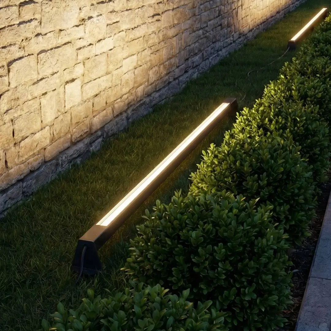 Lindby LED-Bodenleuchte Zavio, anthrazit, Erdspieß, IP65