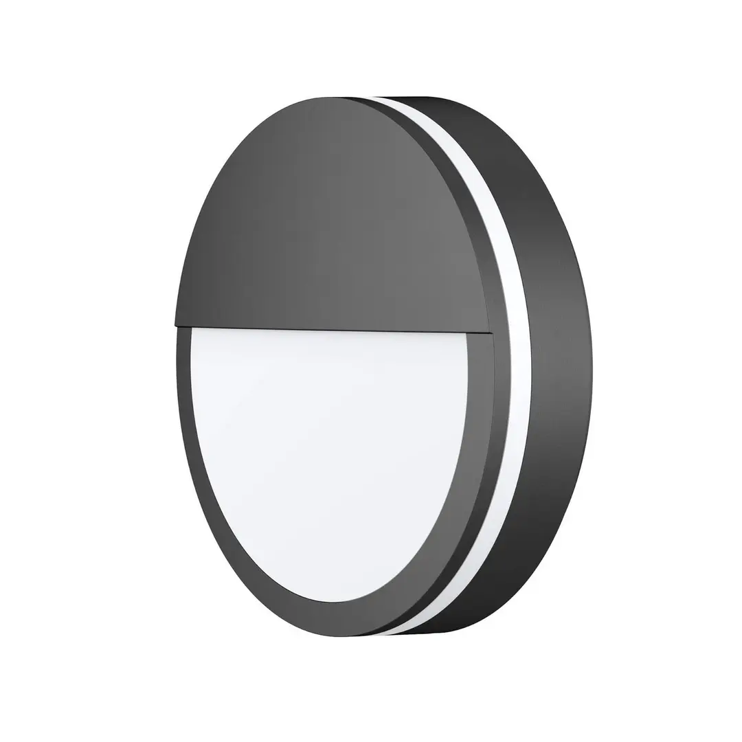 CMD LED-Außenwandleuchte CMD 9085, anthrazit, Ø 25 cm, Blende