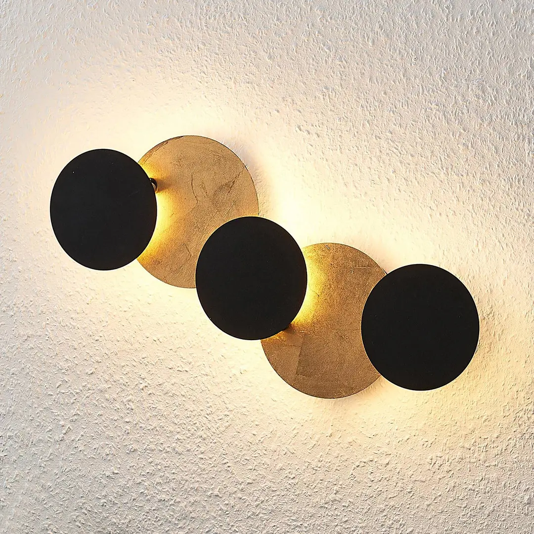 Lindby LED-Wandleuchte Grazyna, 52 cm, 5-flg., verstellbar