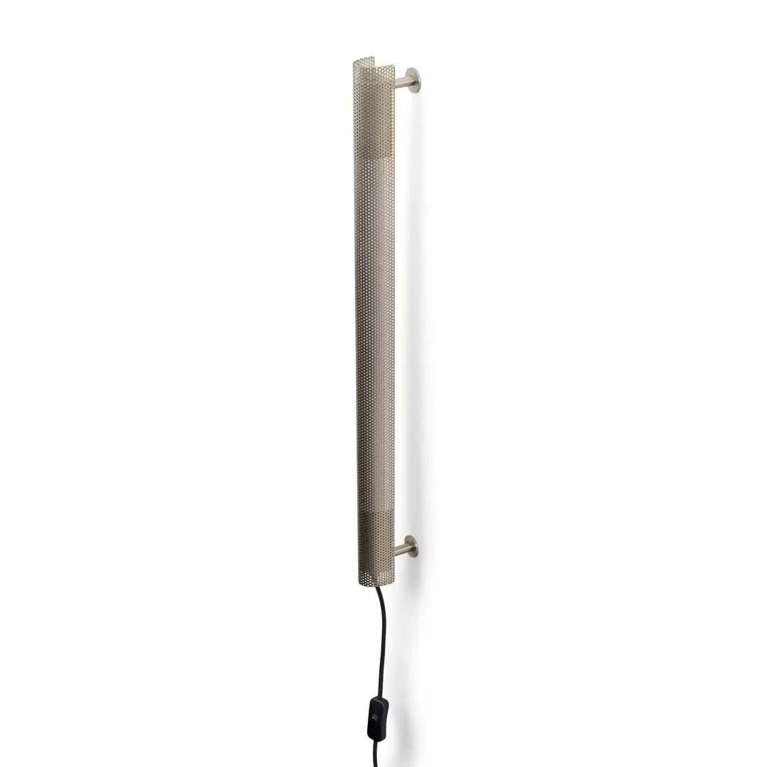 GEJST Wandleuchte Radent, stahlgrau, Höhe 135 cm, G13 LED