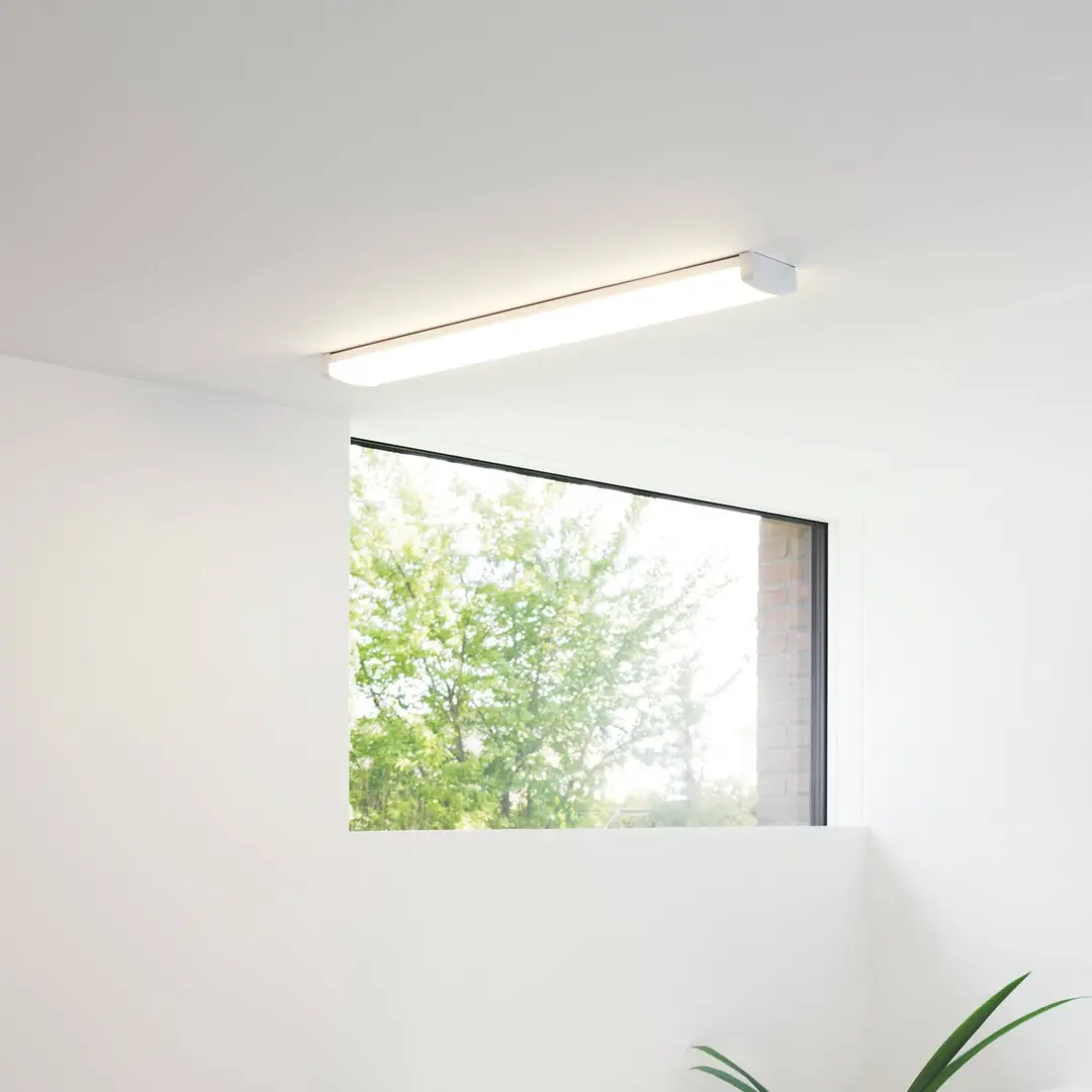 Nordlux LED-Lichtleiste Wilmington, Länge 90,5 cm, weiß, Kunststoff