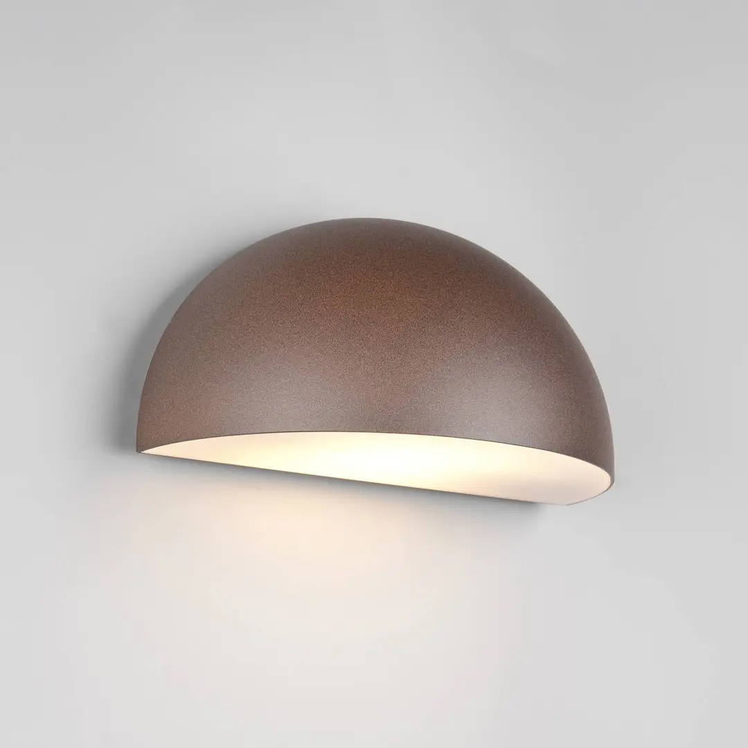 Trio Lighting Außenwandleuchte Maas, rostbraun, Aluminium-Druckguss, E27
