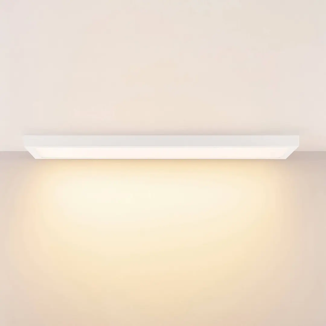 Deko-Light LED-Panel PRO OFFICE SANO, 123 x 33 cm, DALI weiß Metall CCT