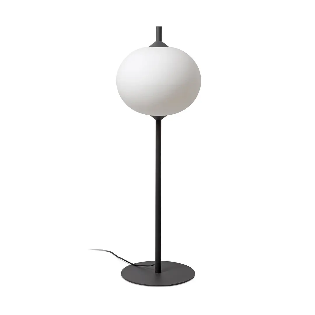 FARO BARCELONA Terrassenleuchte Saigon mit rundem Schirm, 130 cm