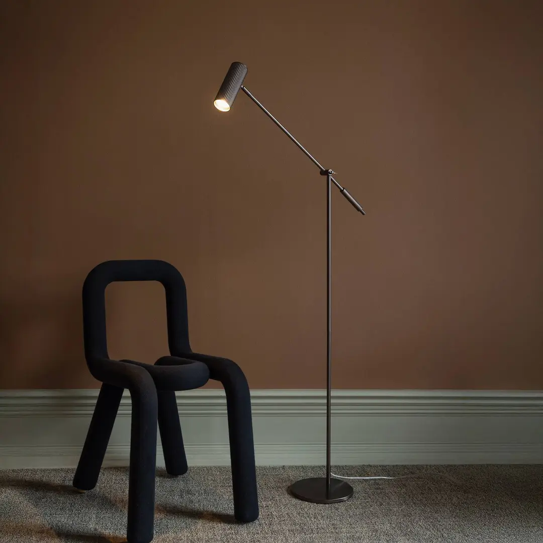 Globen Lighting Stehleuchte Hubble READ, bronze, Metall