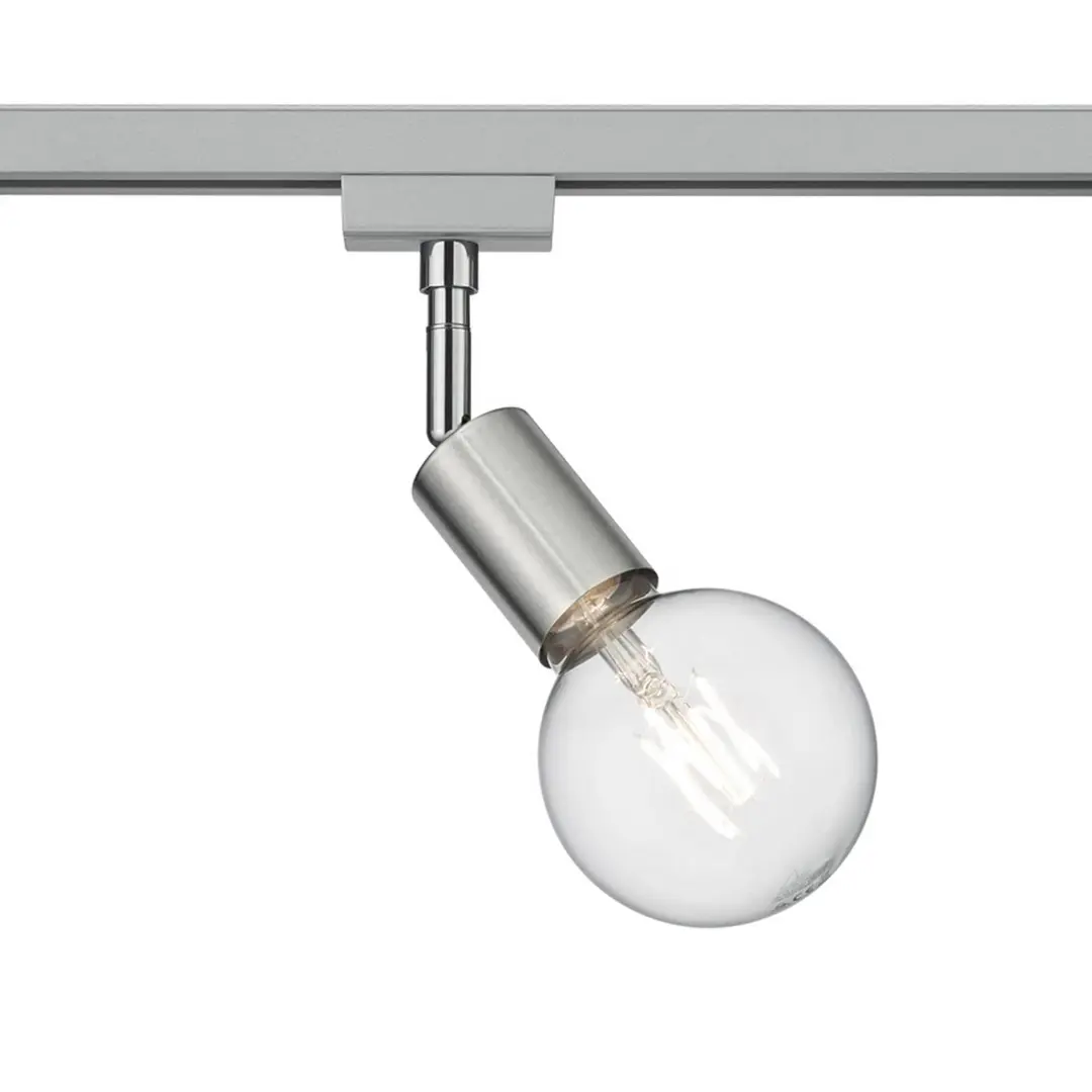 Trio Lighting 2-Phasen-Spot DUOline Diallo, E27, nickel matt