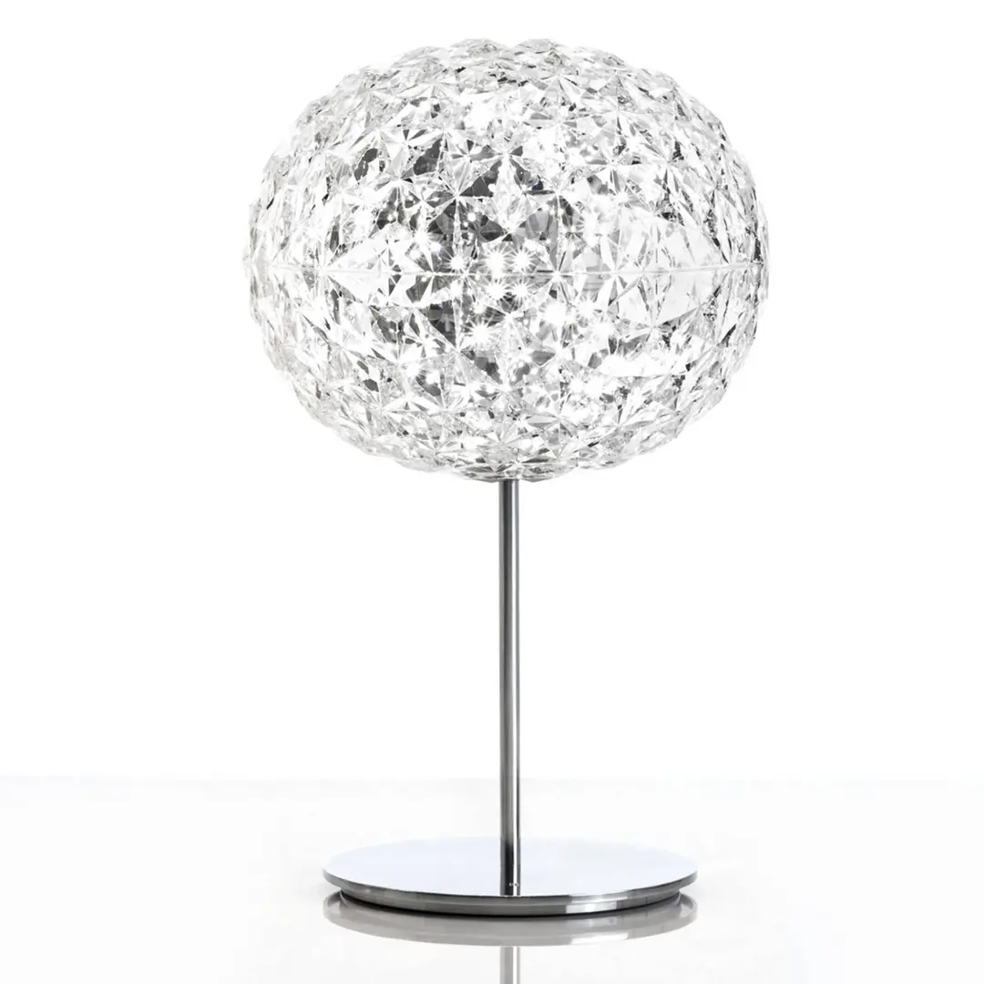 Kartell Planet LED-Tischlampe mit Fuß, transparent